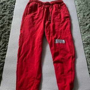 Jordan Men’s Red Jogger Pants